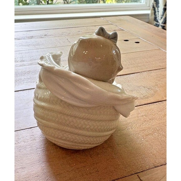 Lladro Figurine Comforting Dreams #6710 Used NOT PERFECT MISSING BIRD - Picture 5 of 14